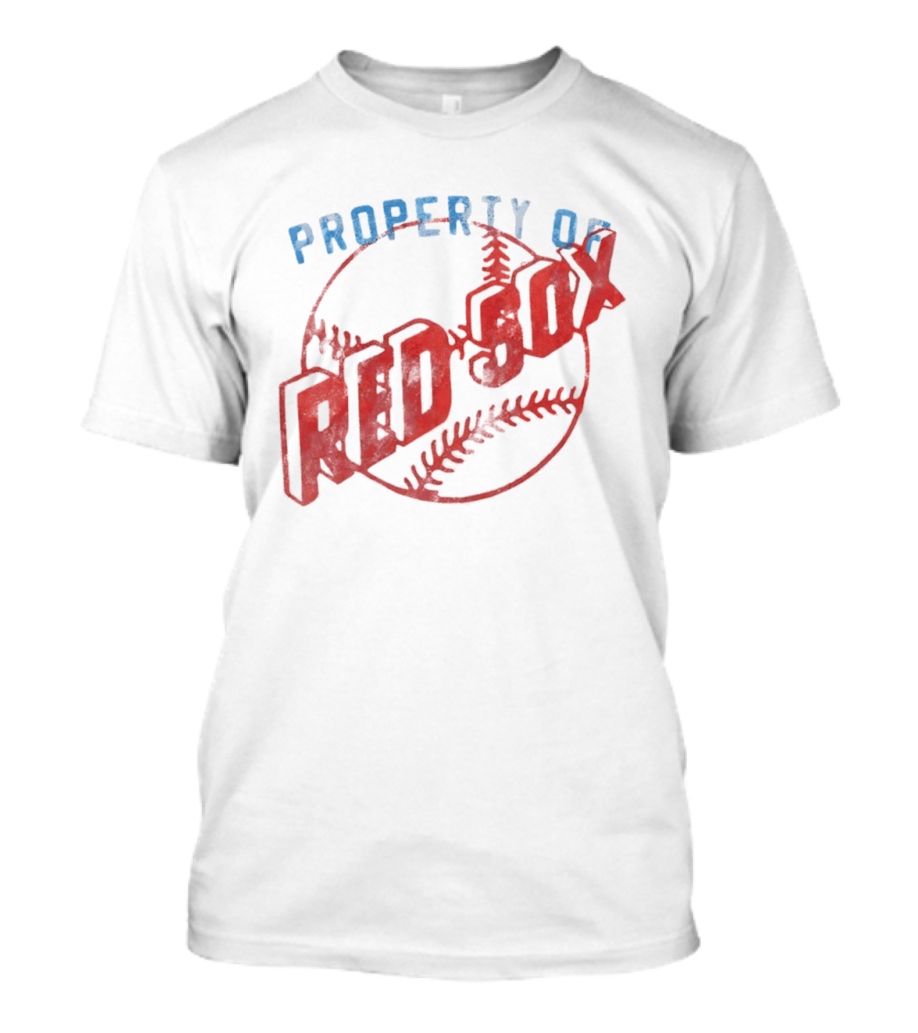 Property Of Boston Red Sox Cooperstown Baseball Classic Red Sox XXL T-Shirt
