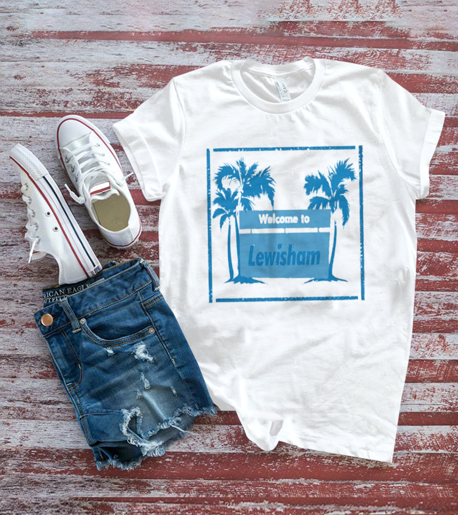 Supergirl Milly Alcock Welcome To Lewisham Palm Trees T-Shirt