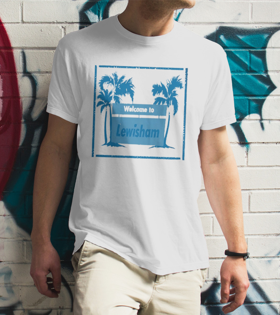 Supergirl Milly Alcock Welcome To Lewisham Palm Trees T-Shirt