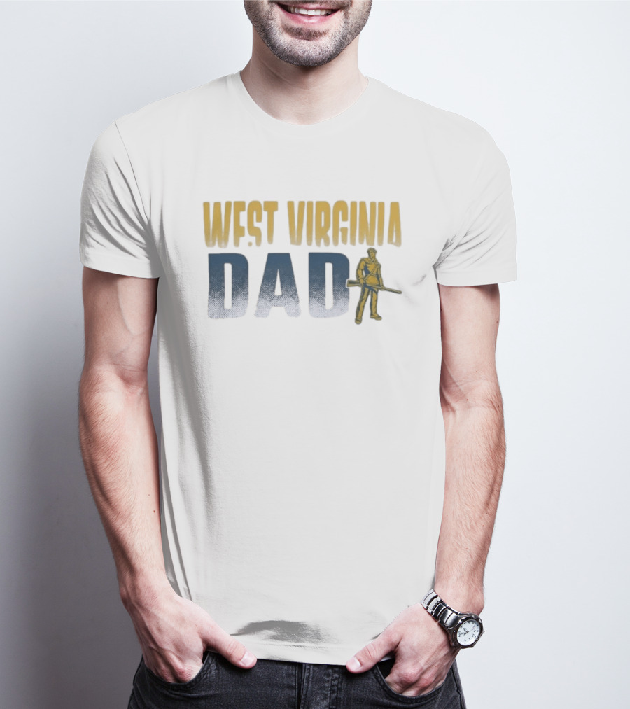 West Virginia Dad Mountaineer Spirit T-Shirt