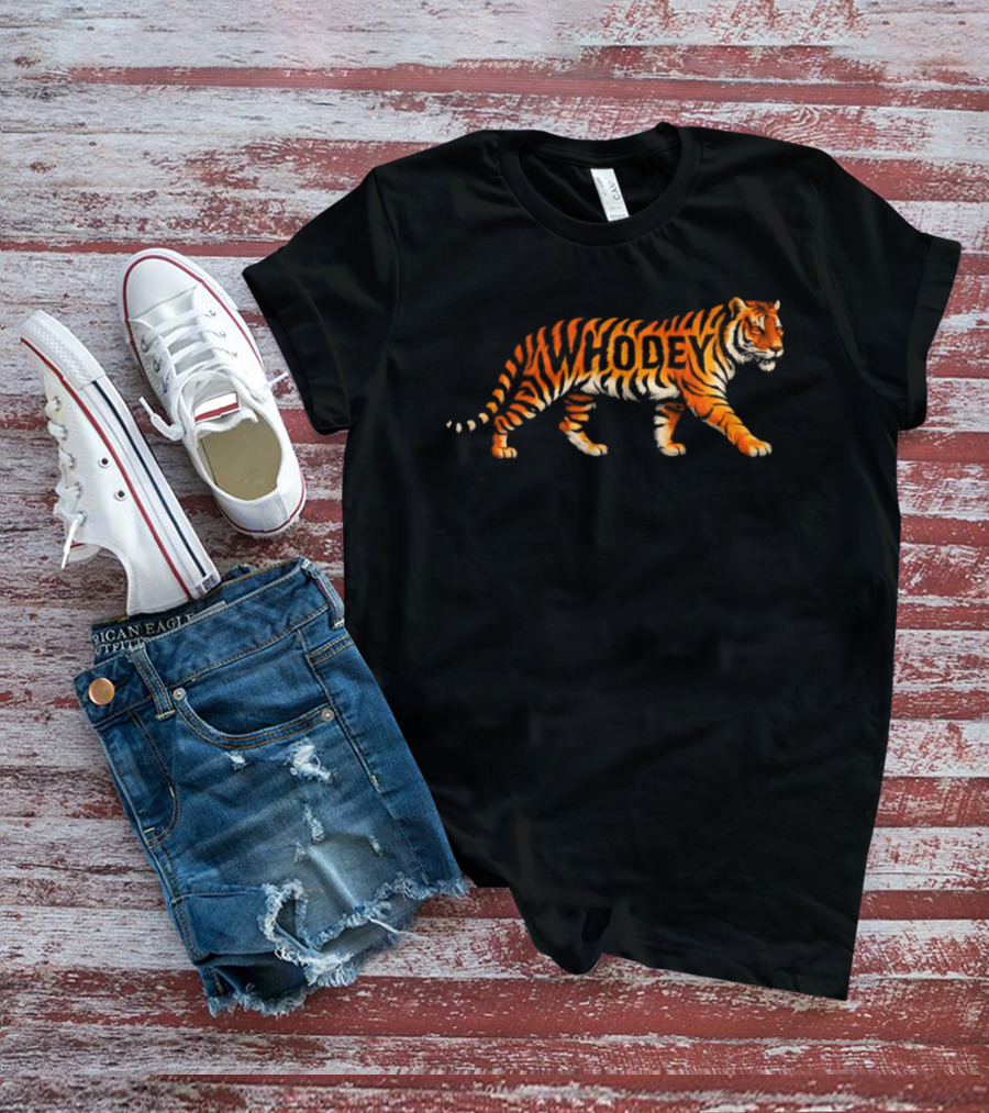 Cincinnati Tiger Whodey Football Spirit T-Shirt