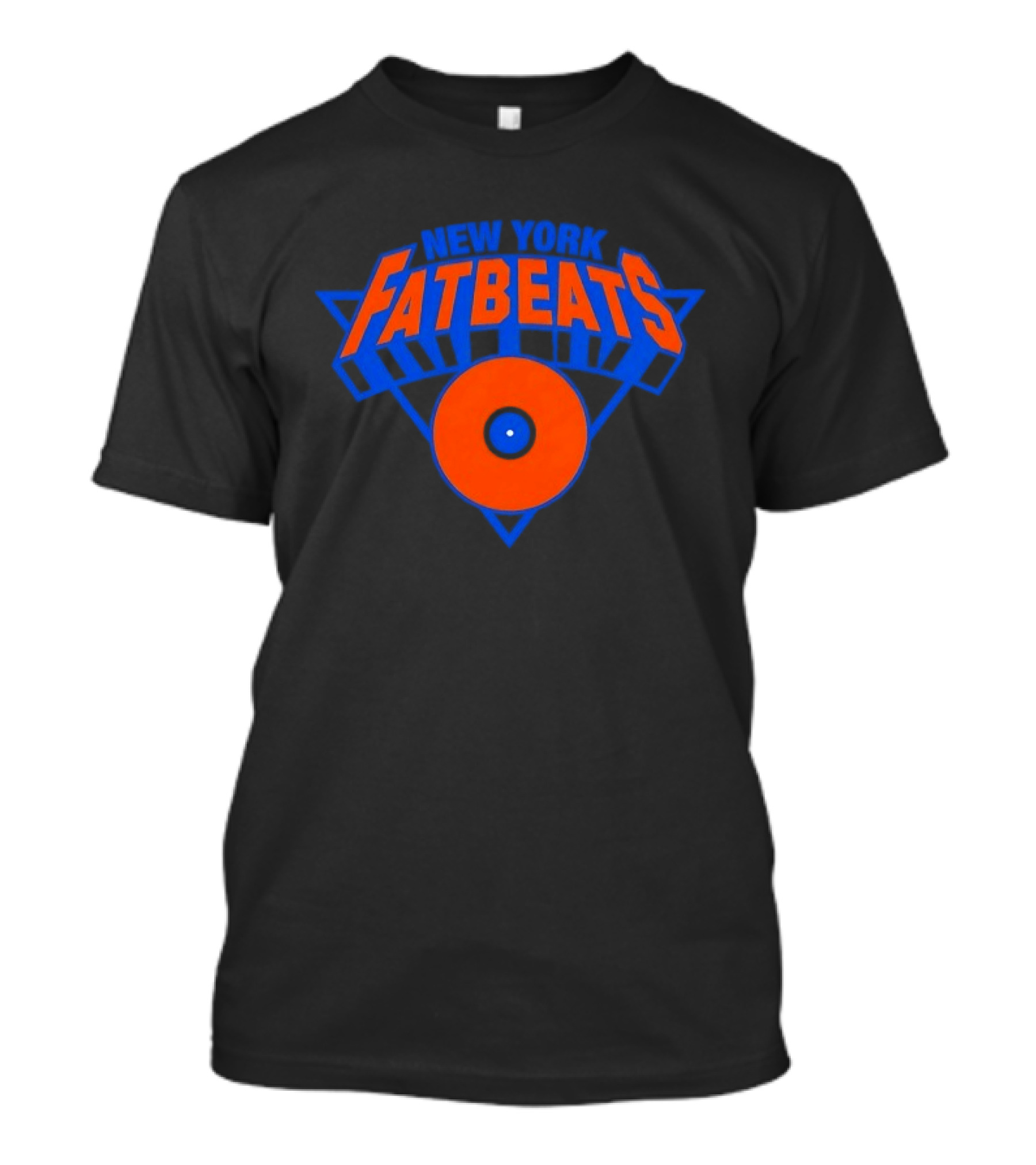 New York Knicks Fatbeats Vinyl Record T-Shirt