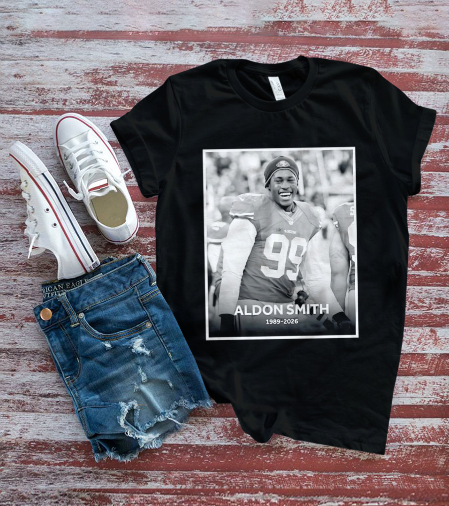In Memory Of Aldon Smith 49ers 1989 2026 T-Shirt
