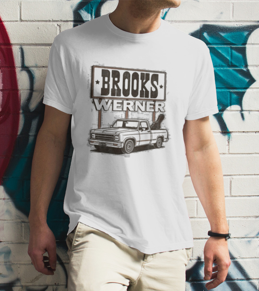 Brooks Werner Vintage Truck Billboard T-Shirt