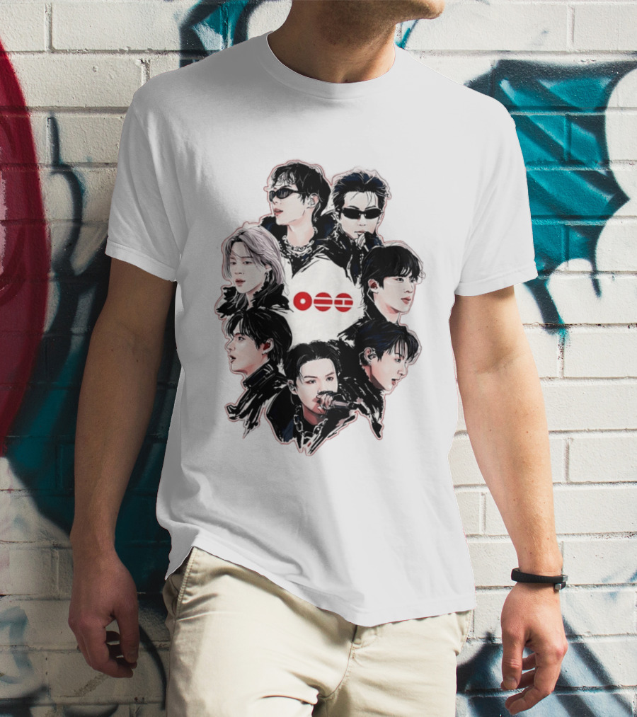 BTS Kpop ARMY Concert Seven Members T-Shirt
