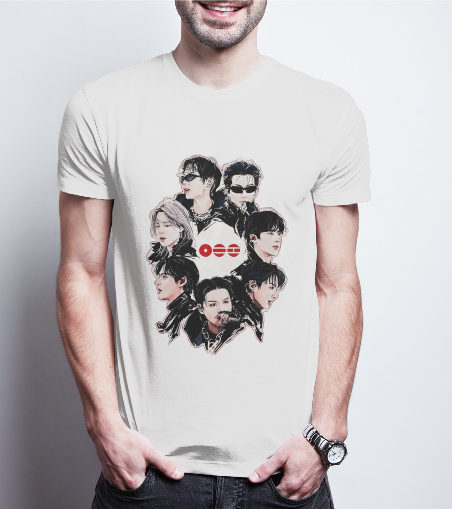 BTS Kpop ARMY Concert Seven Members T-Shirt