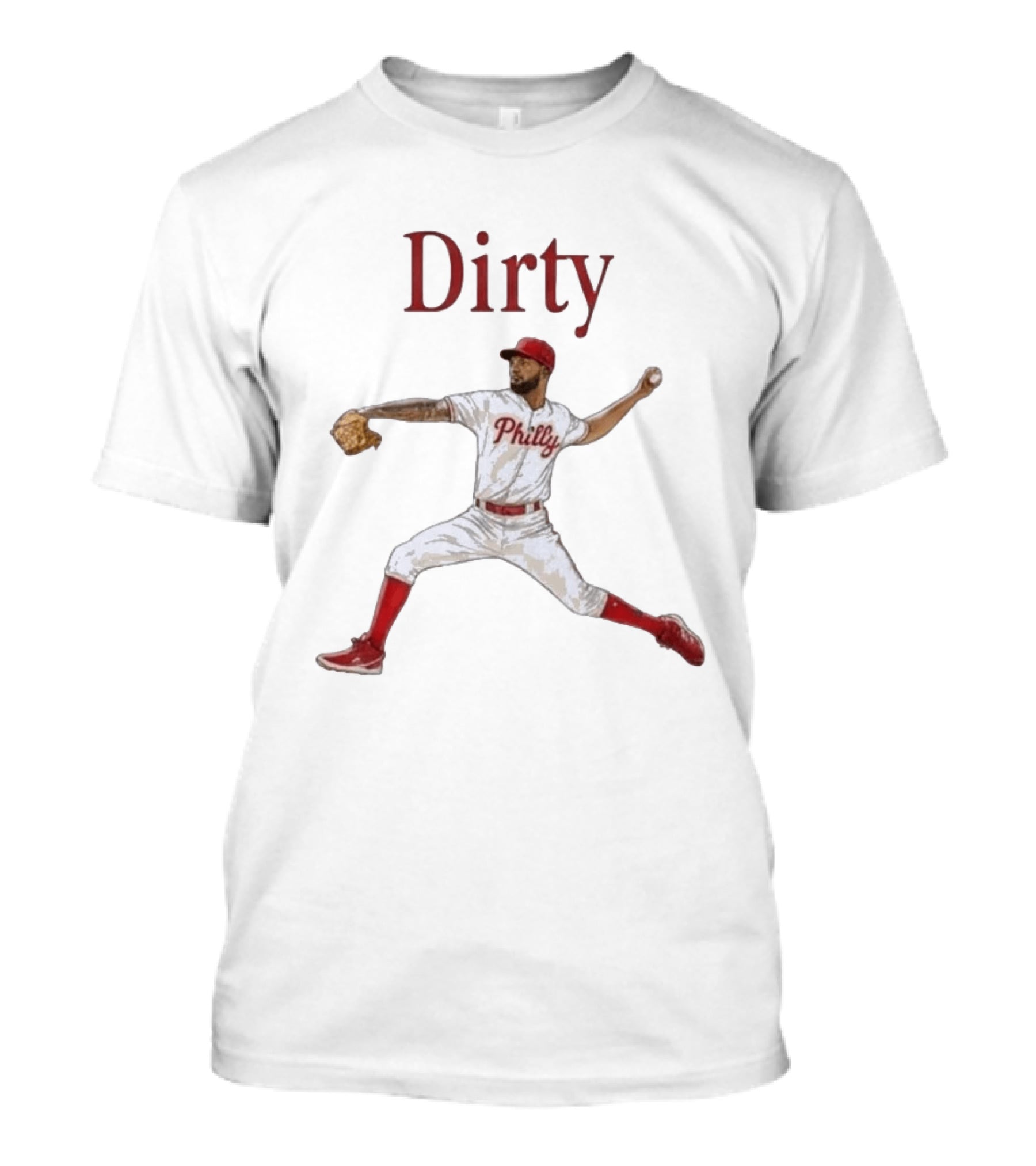 Dirty Cristopher Sanchez Philly Phillies T-Shirt