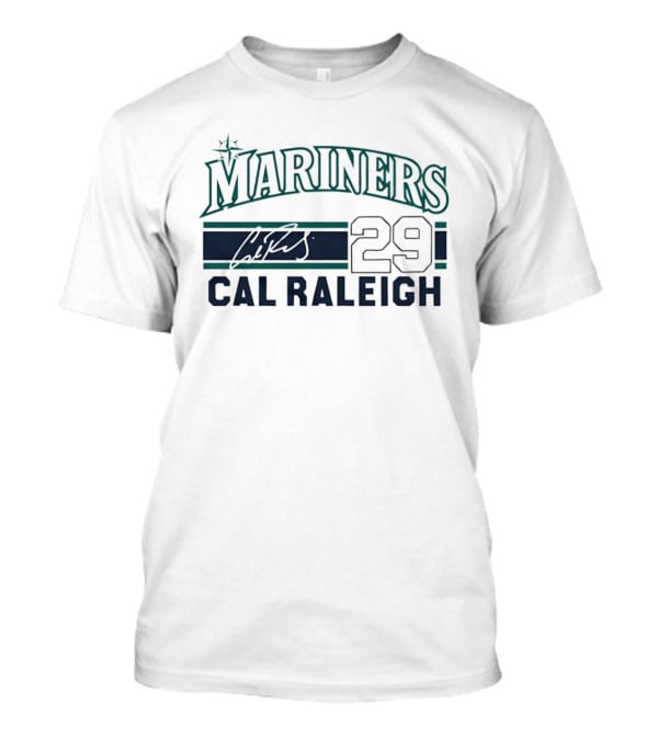 Seattle Mariners Mariners 29 Cal Raleigh T-Shirt