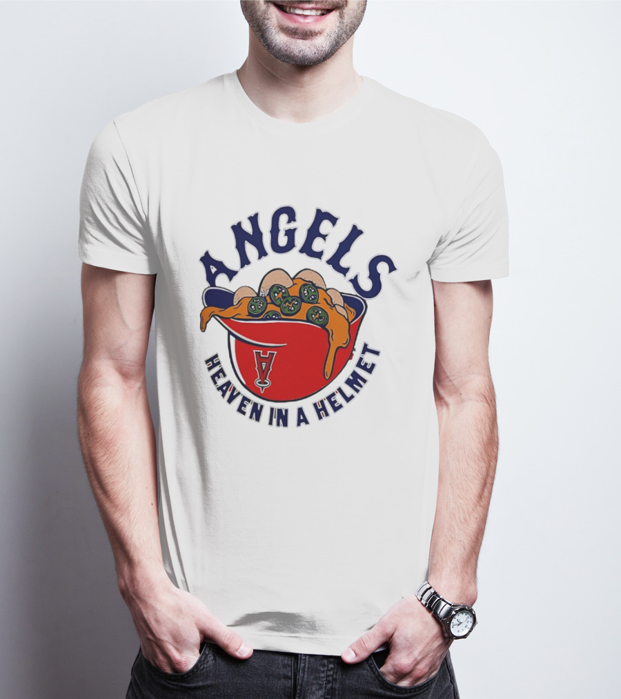 Los Angeles Angels Heaven In A Helmet T-Shirt