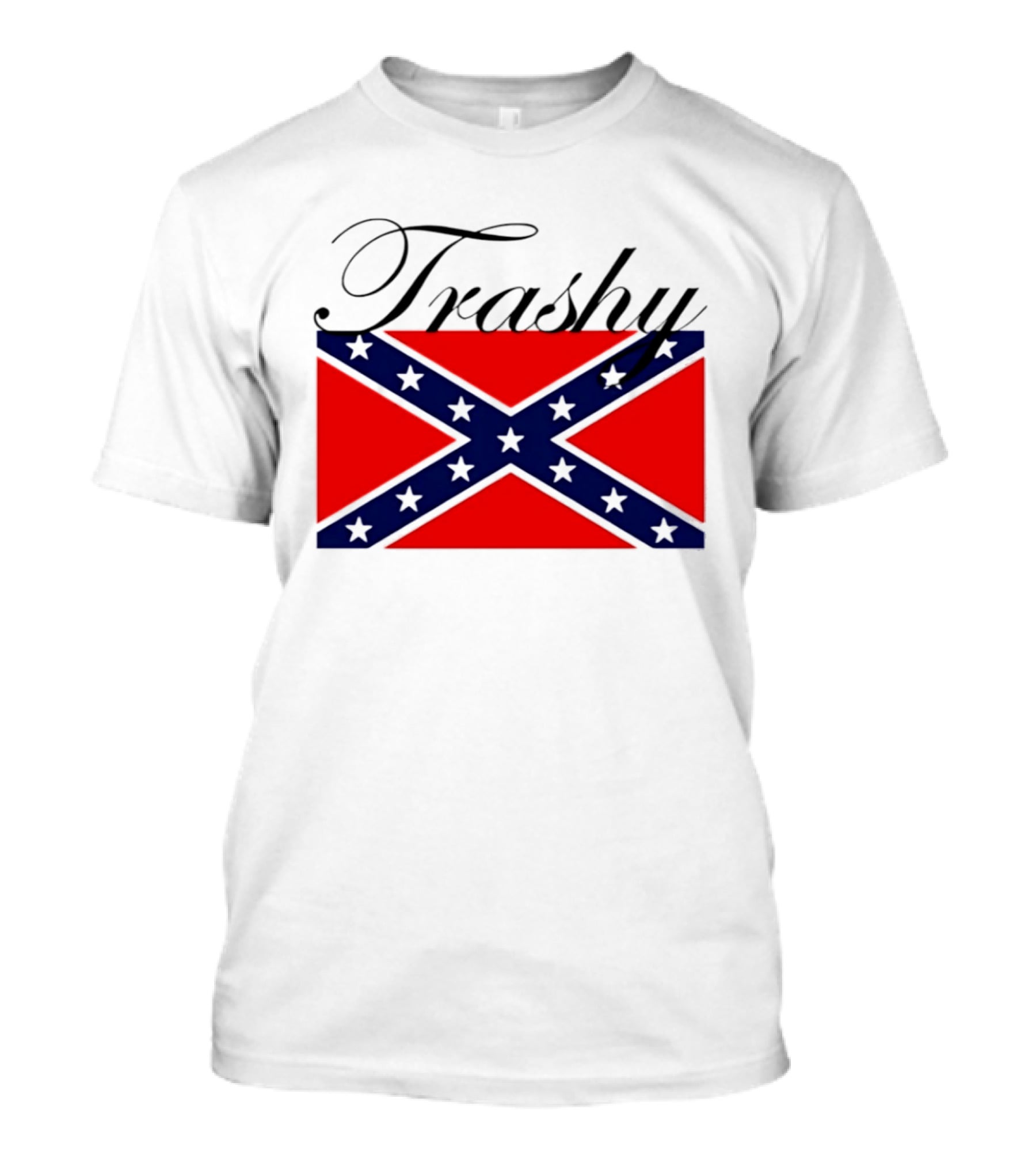 Trashy Confederate Flag Classic T-Shirt