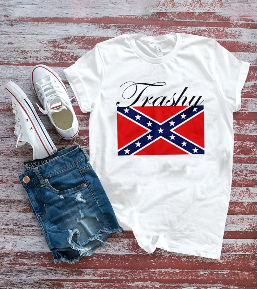 Trashy Confederate Flag Classic T-Shirt
