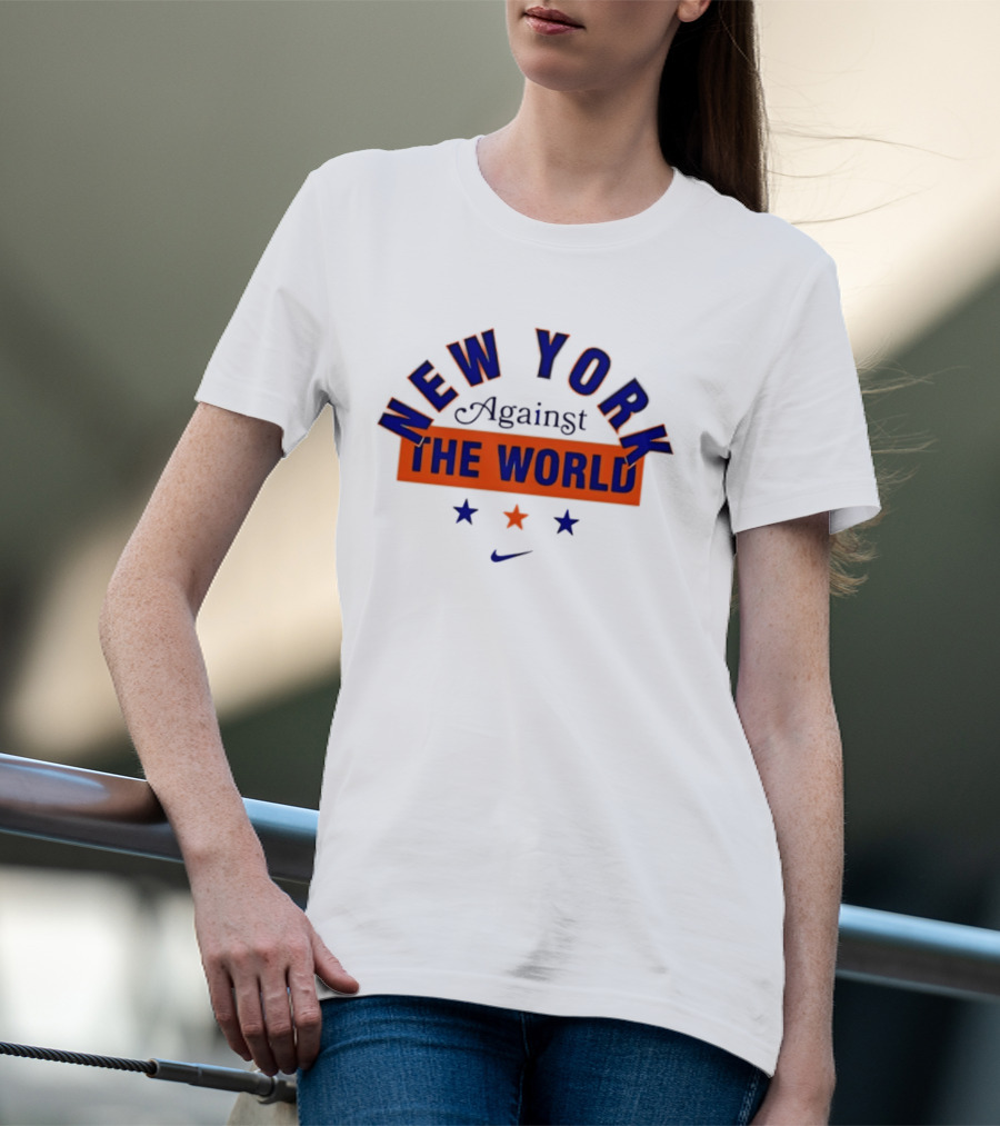 New York Against The World New York Knicks Nike T-Shirt