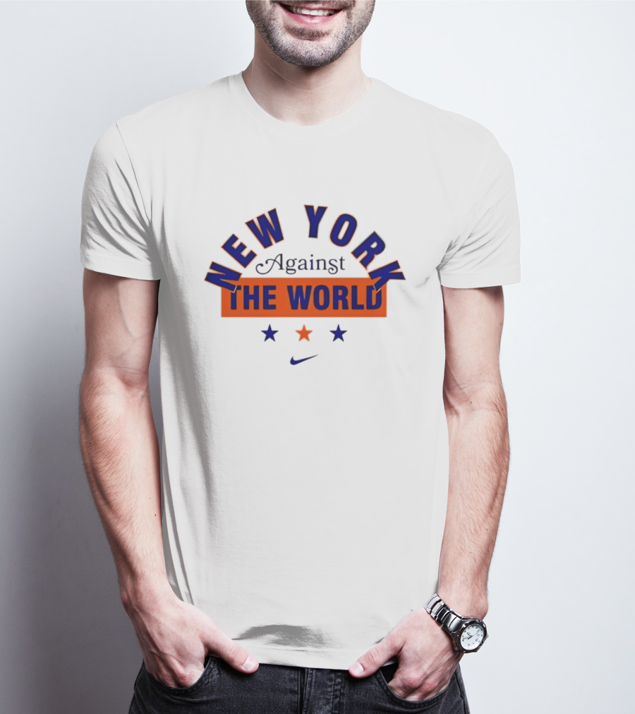 New York Against The World New York Knicks Nike T-Shirt