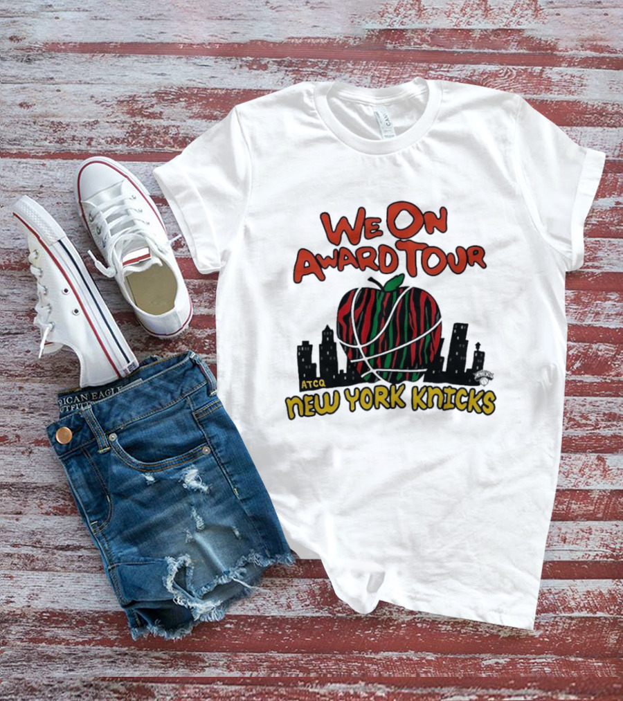 We On Award Tour A Tribe Called Quest New York Knicks T-Shirt
