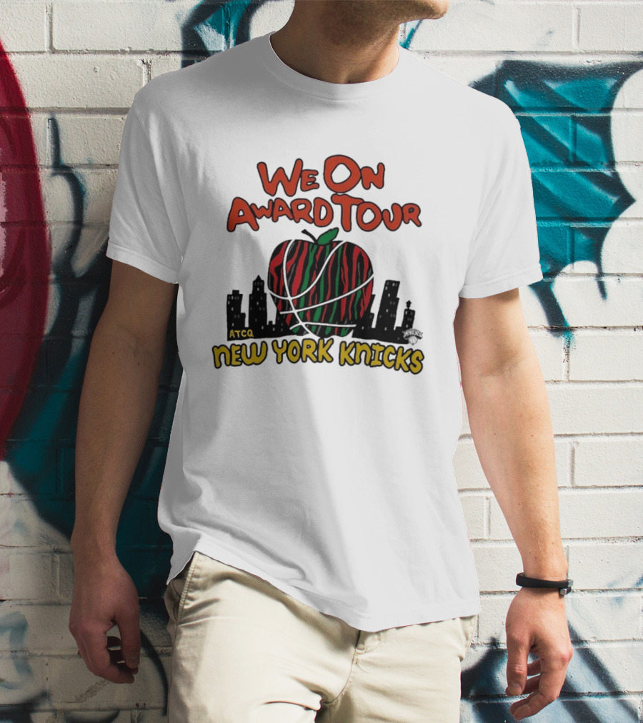 We On Award Tour A Tribe Called Quest New York Knicks T-Shirt