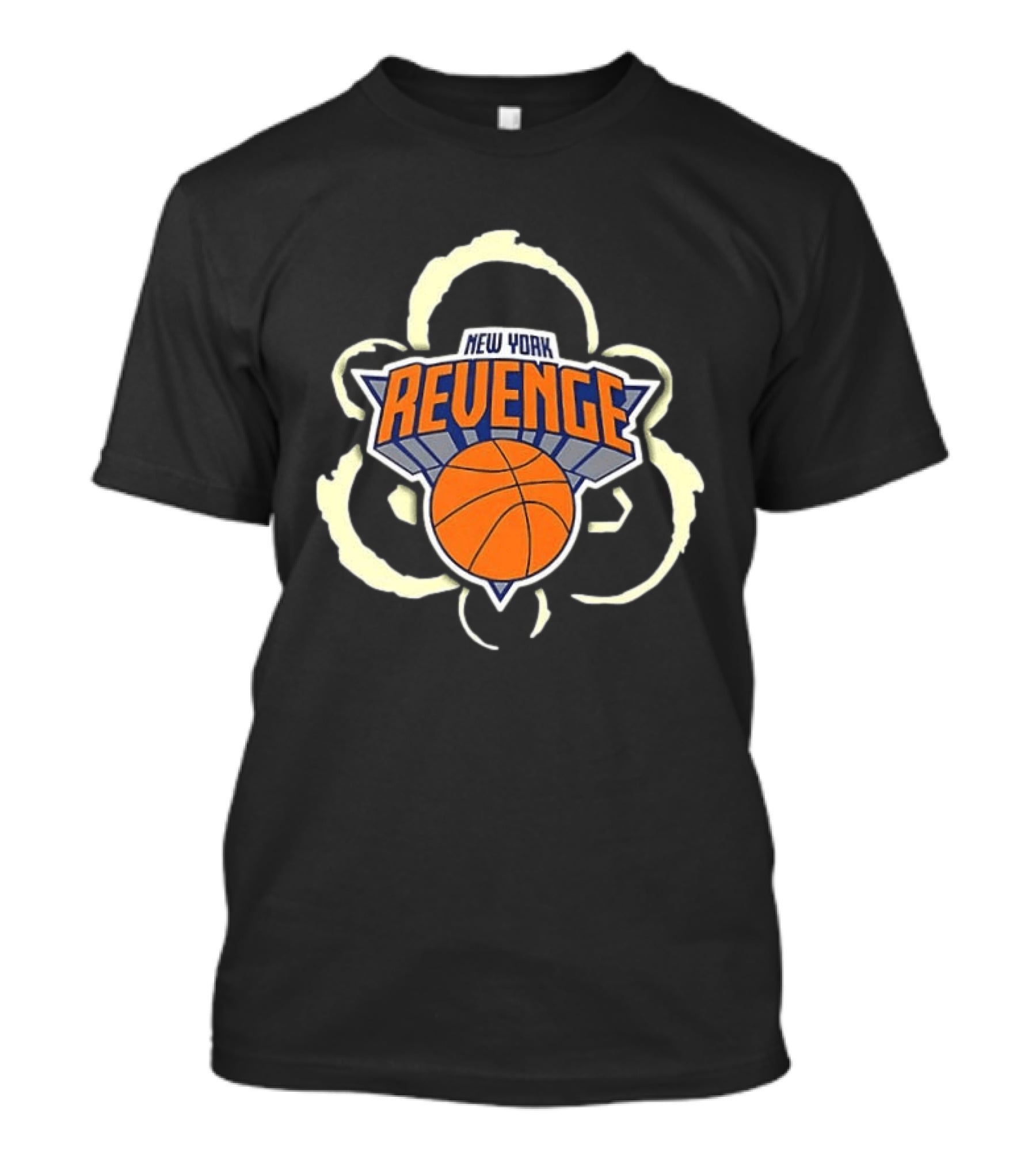 New York Knicks Patrick 33 Revenge Basketball Team 2 Sided T-Shirt