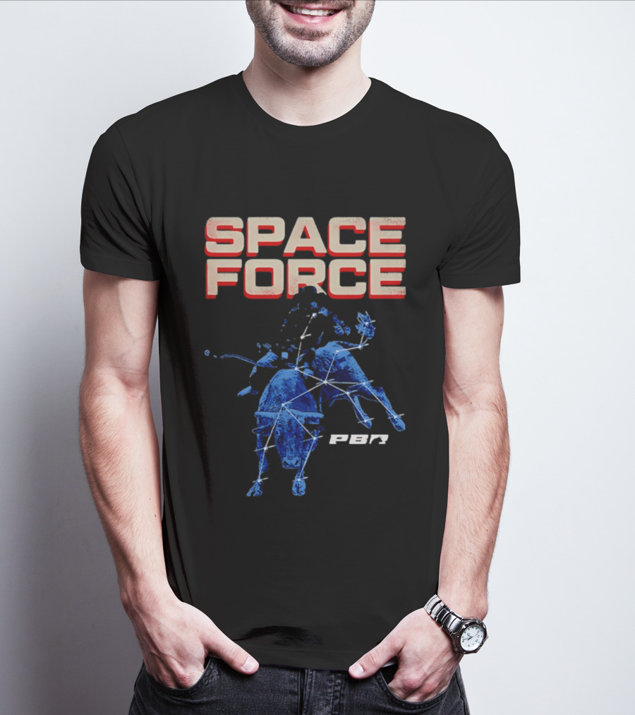 PBR Space Force Bull Rider Online Exclusive T-Shirt