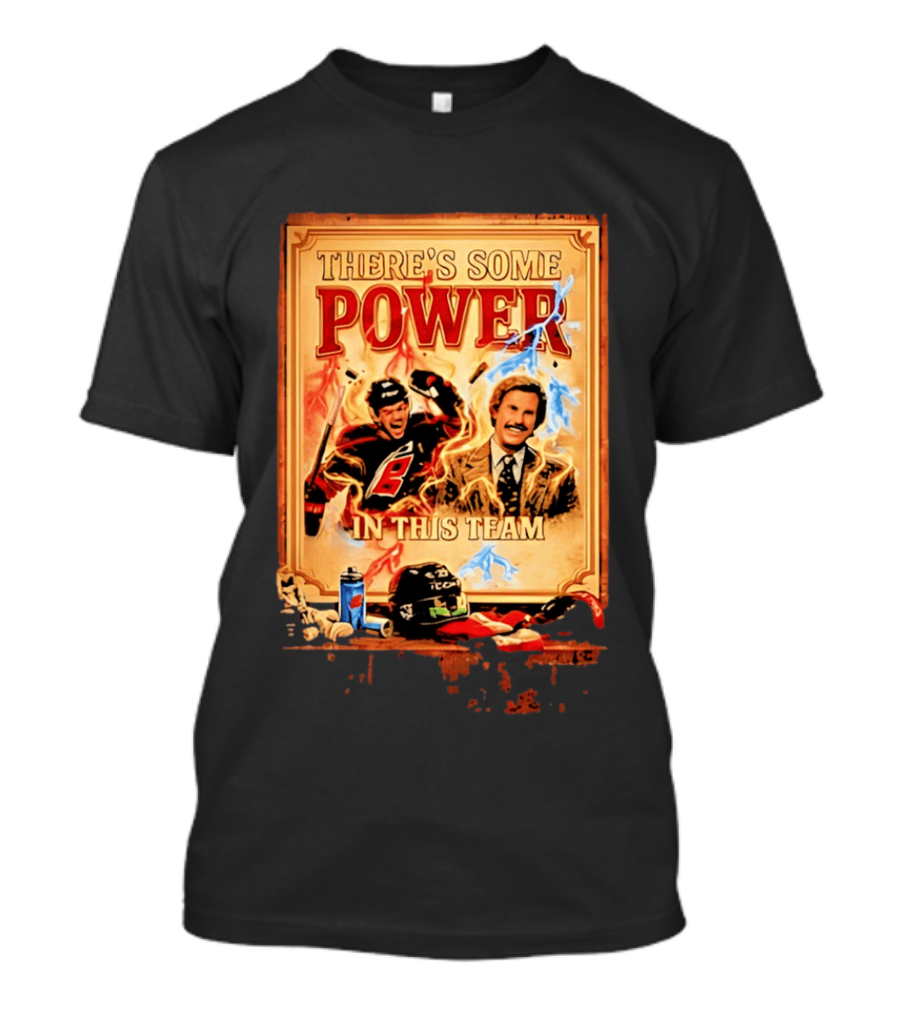 There's Some Power In This Team Carolina Hurricanes Logan Stankoven T-Shirt