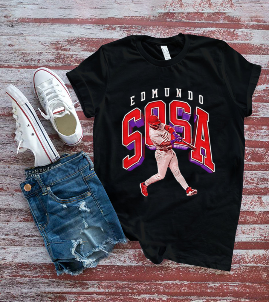 Edmundo Sosa Philadelphia Phillies Baseball Collegiate T-Shirt