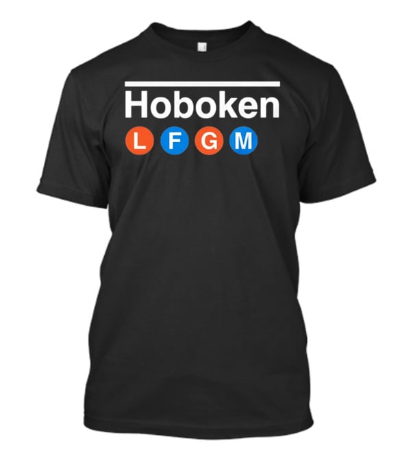 Hoboken LFGM New York Mets Subway T-Shirt
