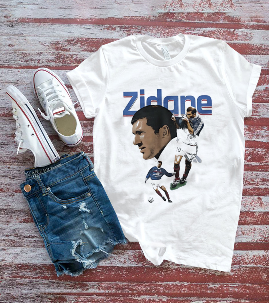 Zidane Calcio Miz Football Legend T-Shirt