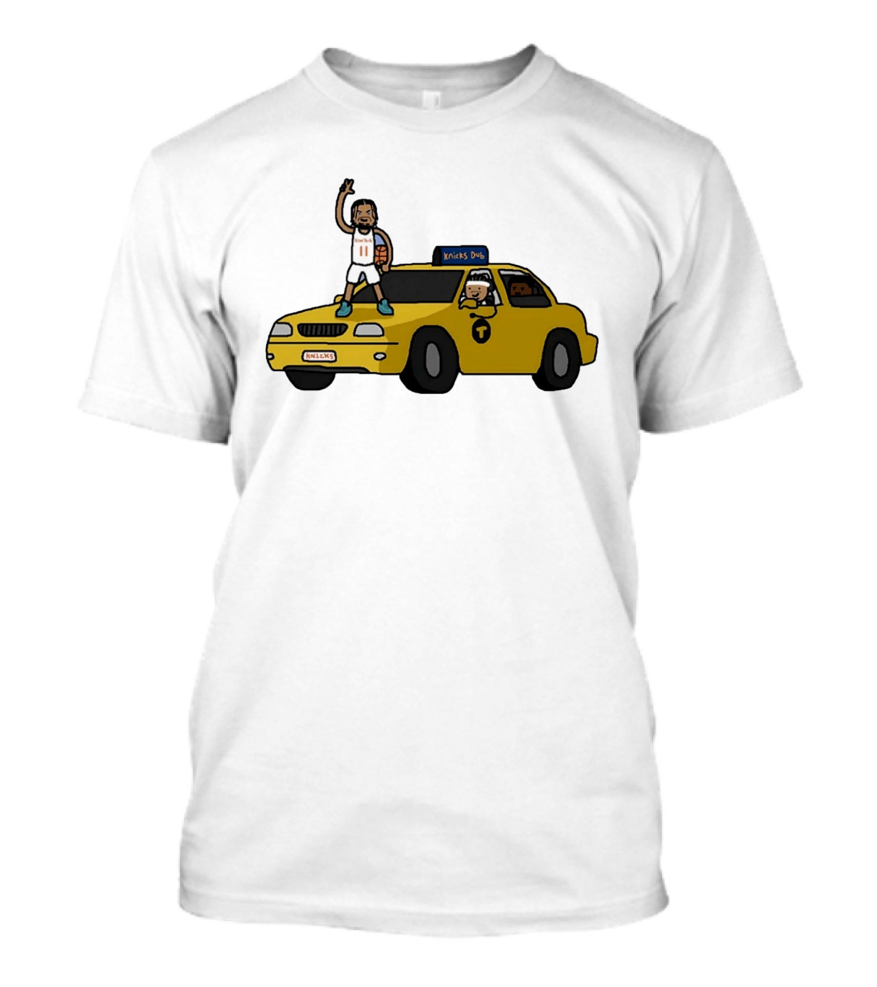 Jalen Brunson New York Knicks Dub Taxi Knicks Dub T-Shirt