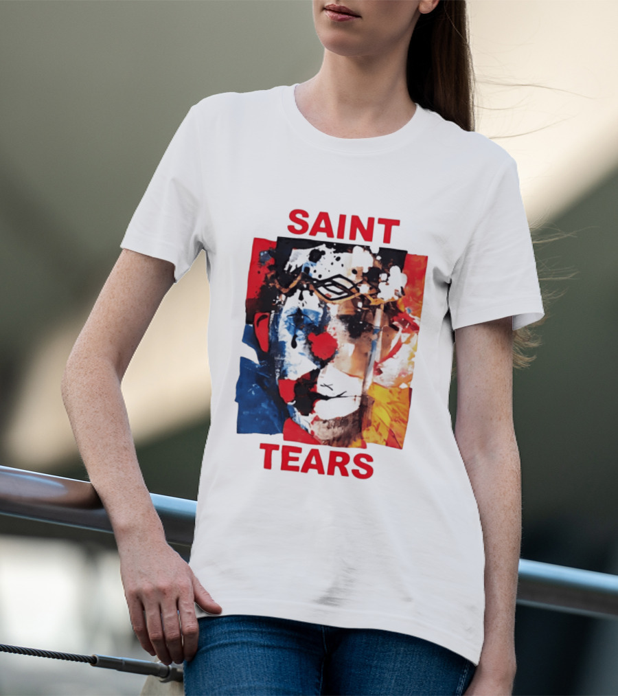 Saint Tears Clown Expressionist T-Shirt