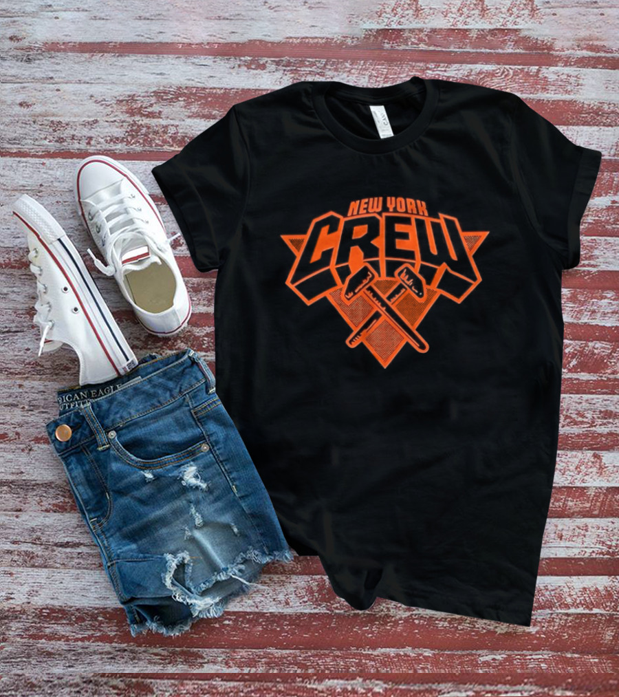 New York Crew Hammer And Wrench 1989 T-Shirt