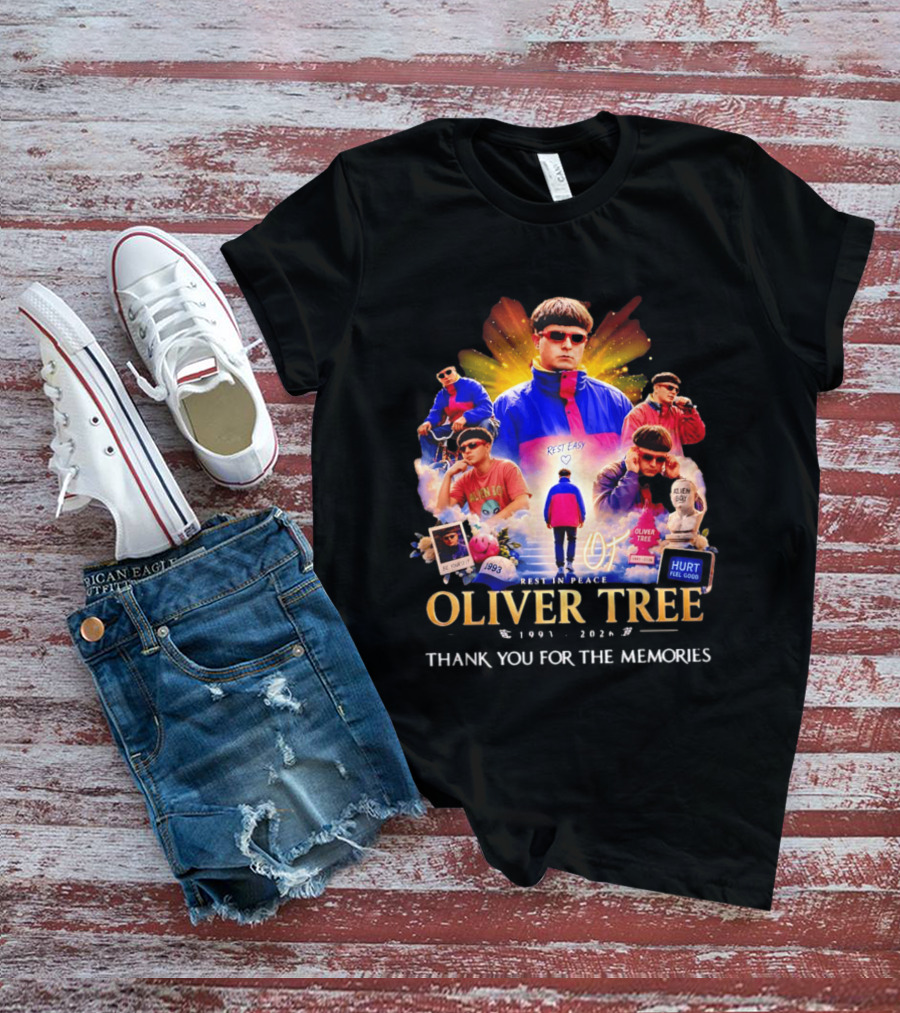 Oliver Tree Rest In Peace 1993 2026 Thank You For The Memories Be Yourself Alien Boy Hurt Feel Good T-Shirt