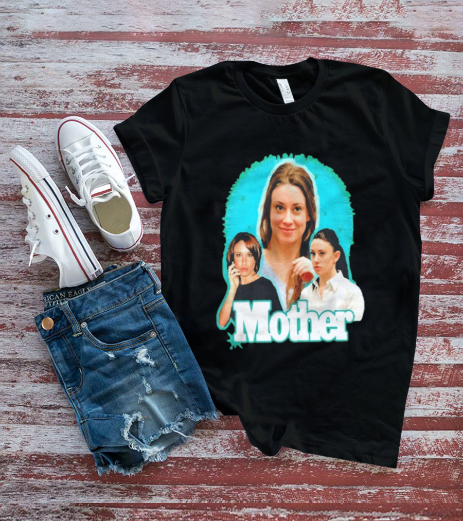 Casey Anthony Mother Colorful Collage T-Shirt