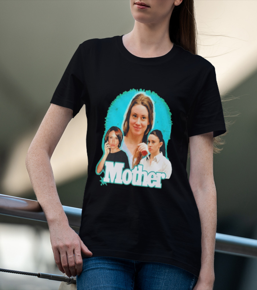 Casey Anthony Mother Colorful Collage T-Shirt