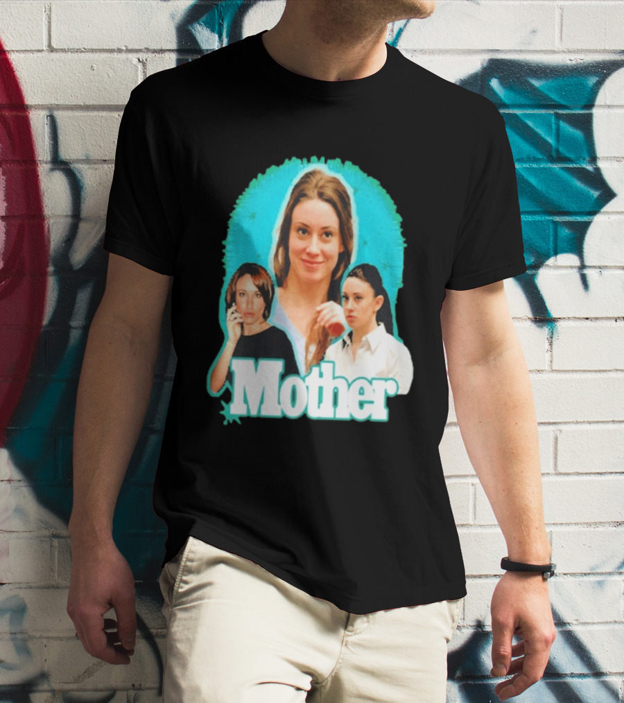 Casey Anthony Mother Colorful Collage T-Shirt