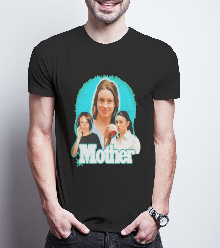 Casey Anthony Mother Colorful Collage T-Shirt