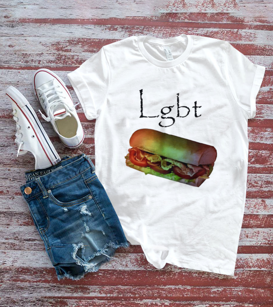 LGBT BLT Sandwich Rainbow Sub T-Shirt