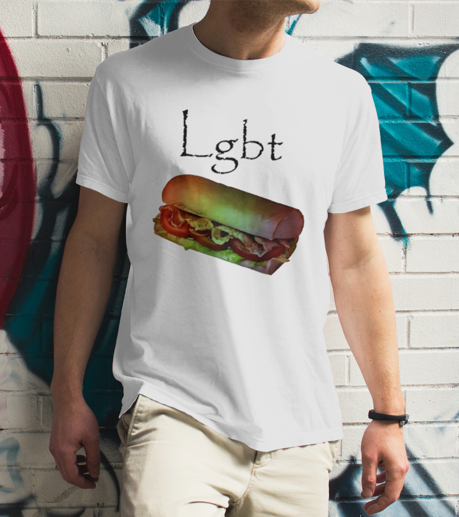 LGBT BLT Sandwich Rainbow Sub T-Shirt