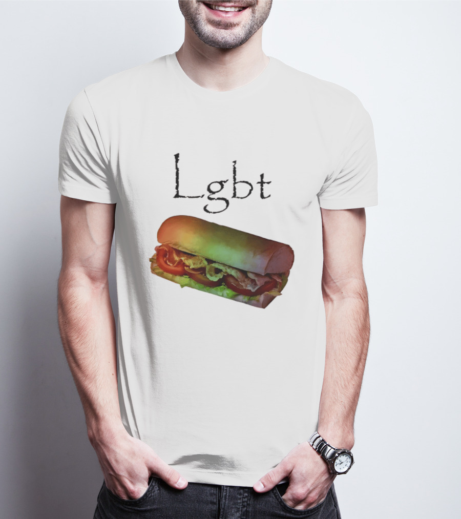 LGBT BLT Sandwich Rainbow Sub T-Shirt