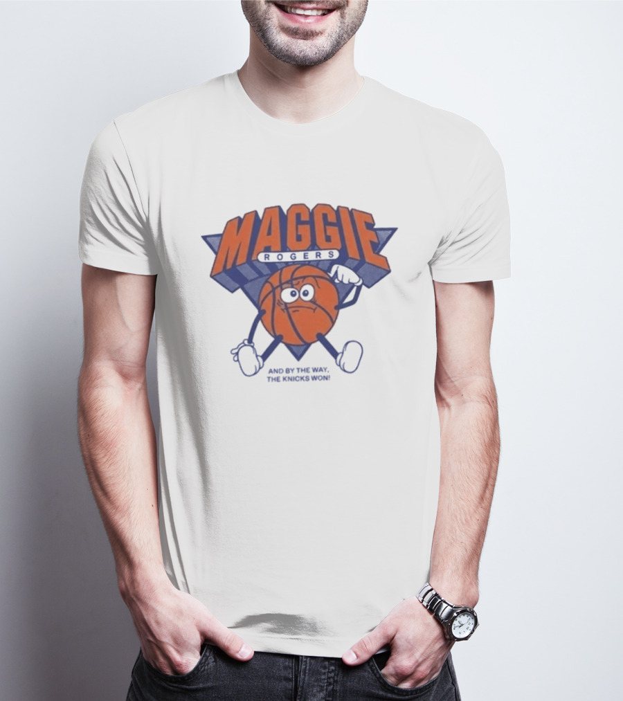 Maggie Rogers New York Knicks Won Basketball T-Shirt