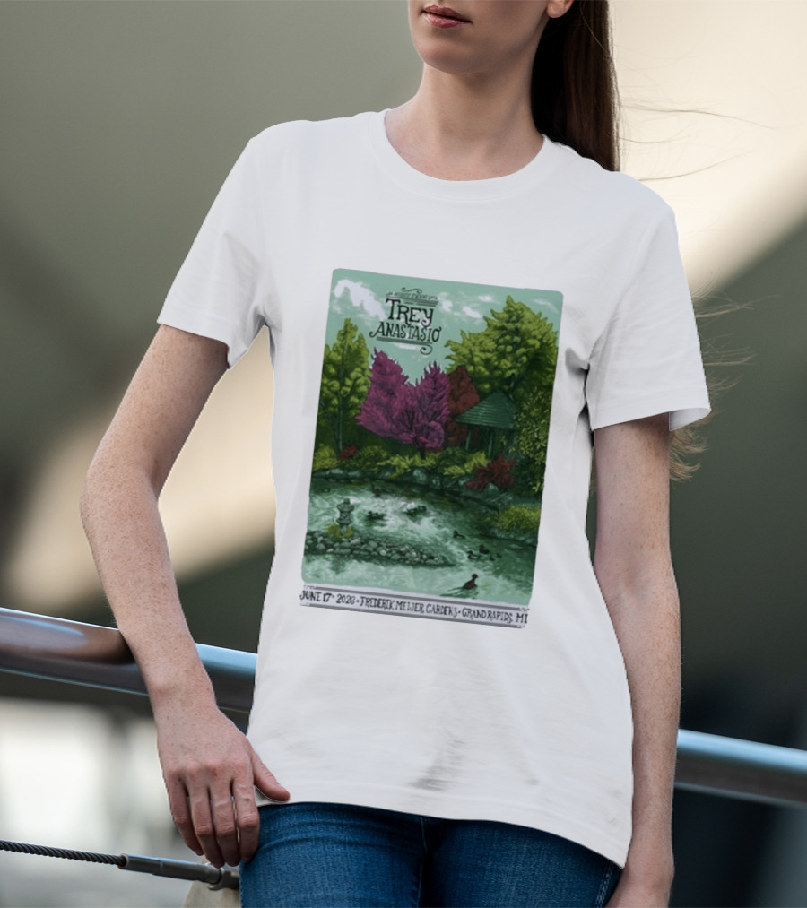 Trey Anastasio June 17 2026 Frederik Meijer Gardens Grand Rapids MI T-Shirt