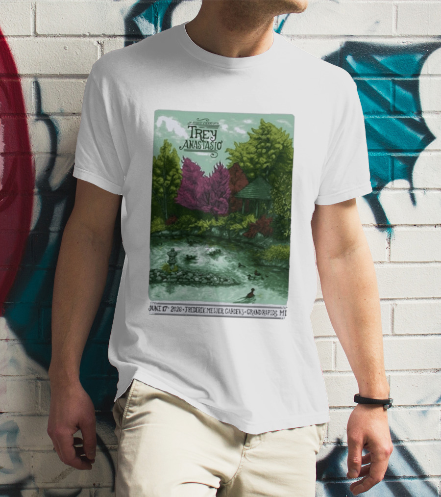 Trey Anastasio June 17 2026 Frederik Meijer Gardens Grand Rapids MI T-Shirt