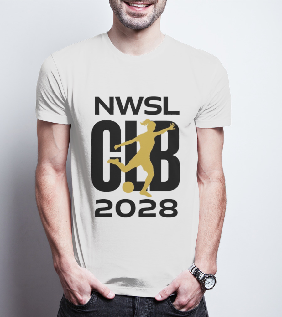 NWSL CLB 2028 Women's Soccer T-Shirt
