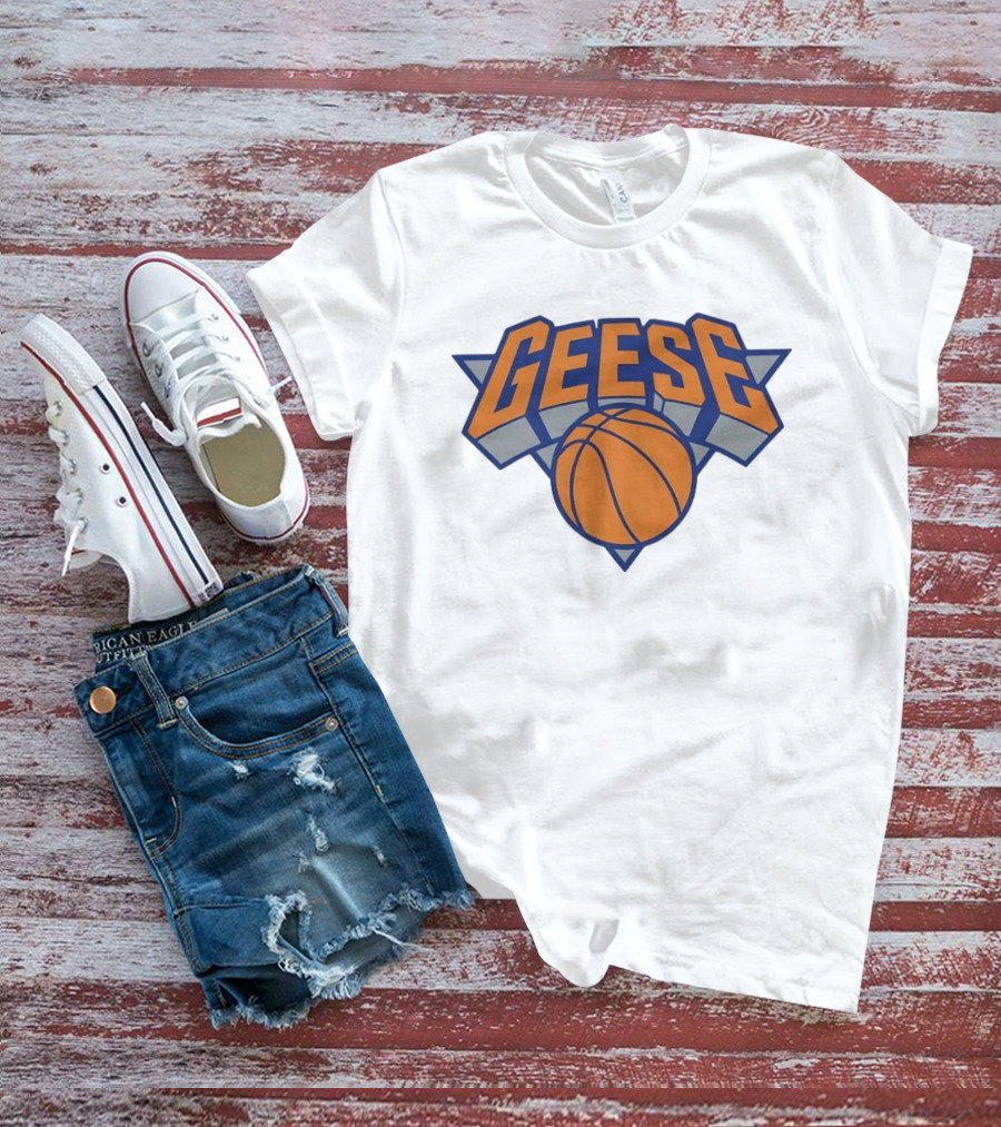 Geese Basketball New York Knicks T-Shirt