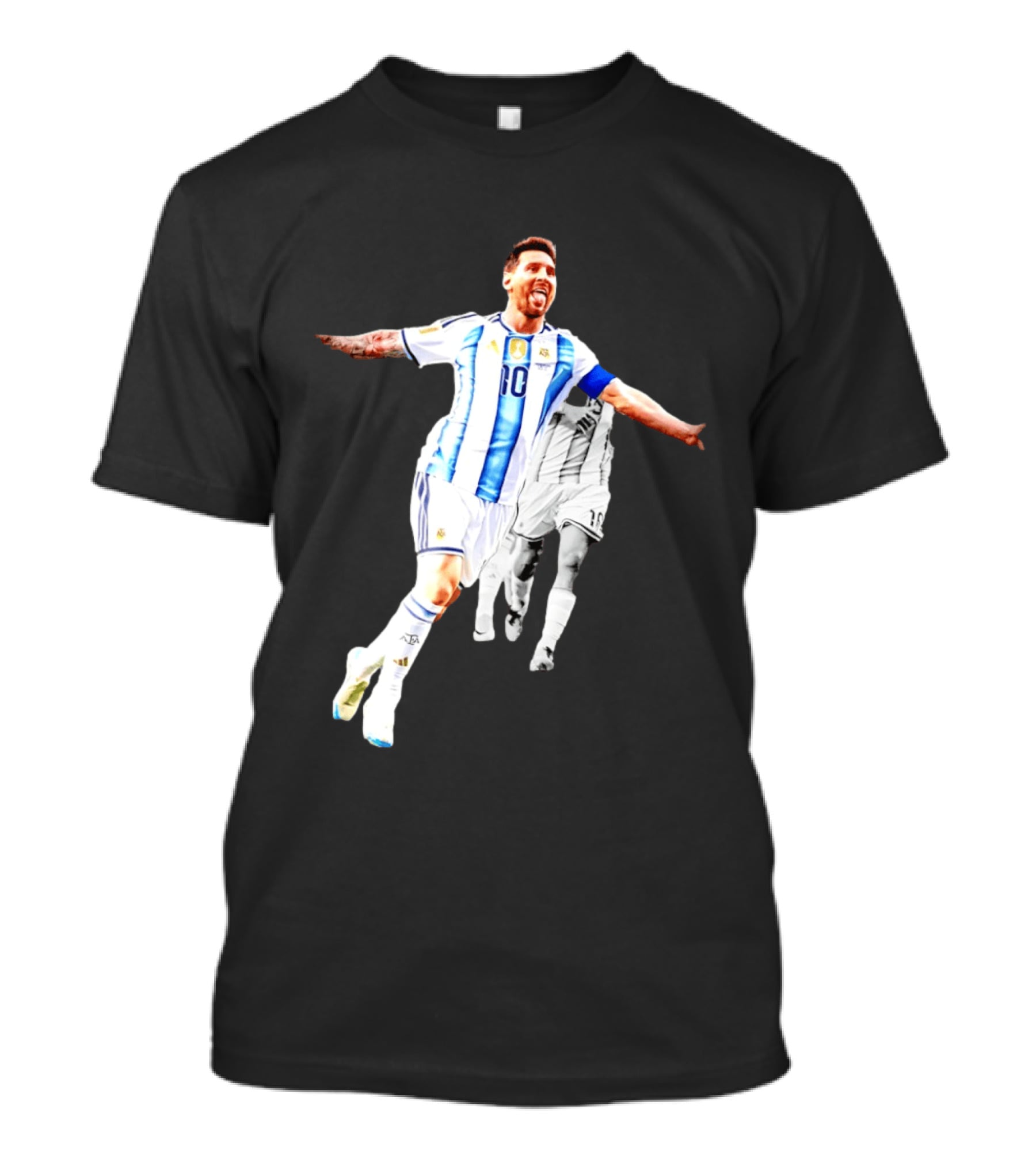 Lionel Messi Number 10 Argentina National Team Iconic Celebration T-Shirt