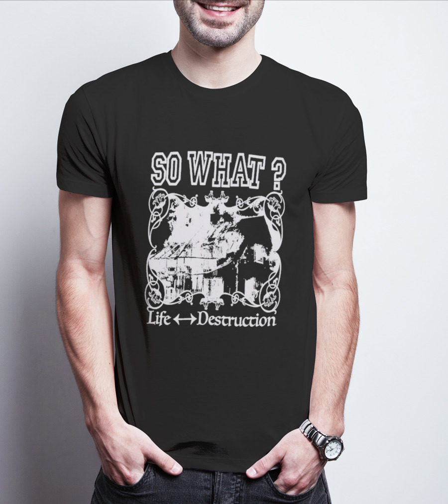 Dover Street Market Henry Johnson So What Life Destruction T-Shirt