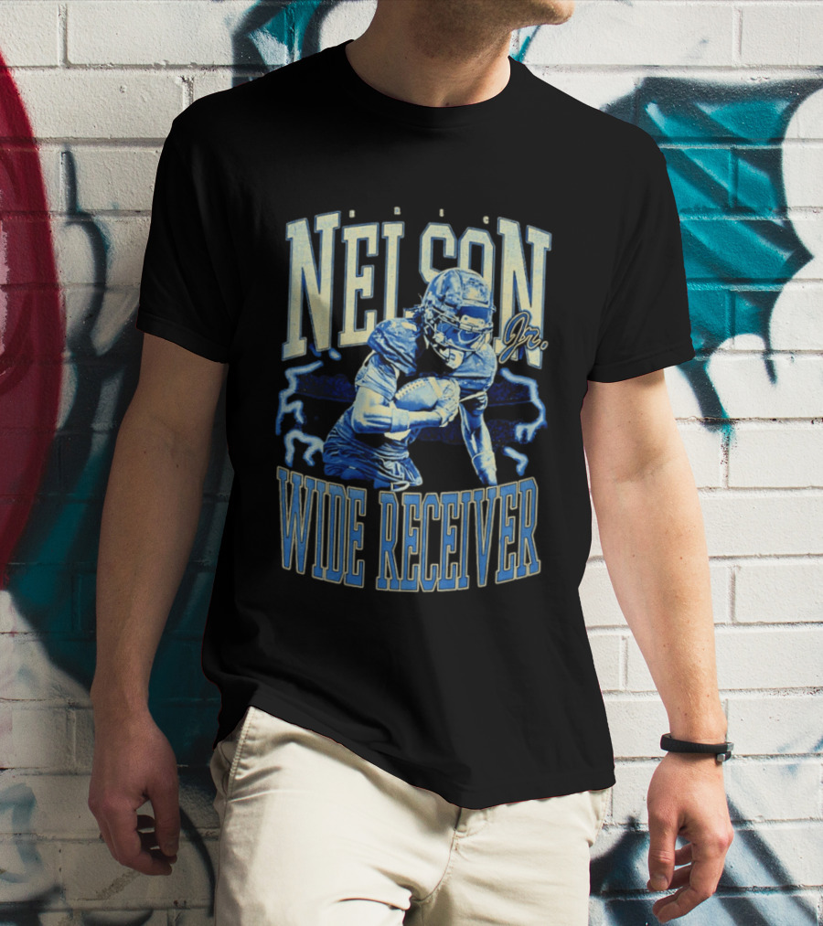 Nelson Jr Wide Receiver Football Player T-Shirt