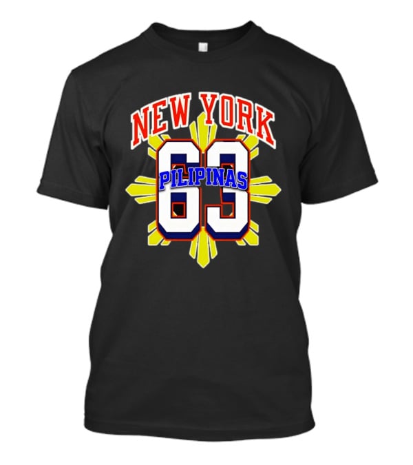 New York Pilipinas 63 Sunburst NBA Basketball 2026 T-Shirt