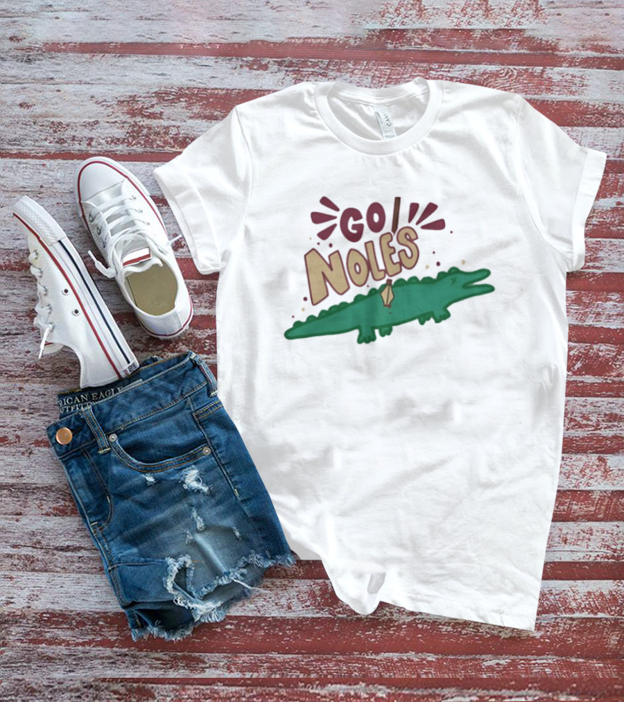 Go Noles Florida State Seminoles Spear Through Gator Rivalry T-Shirt