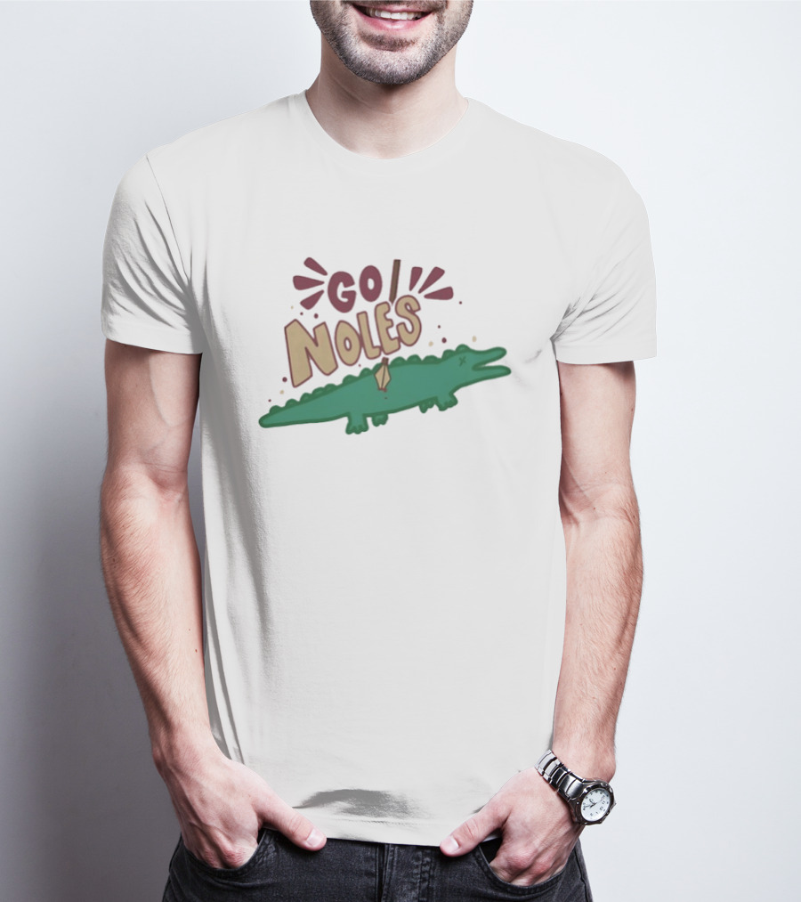 Go Noles Florida State Seminoles Spear Through Gator Rivalry T-Shirt