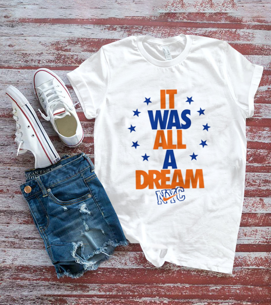 New York Knicks It Was All A Dream NYC Notorious BIG T-Shirt