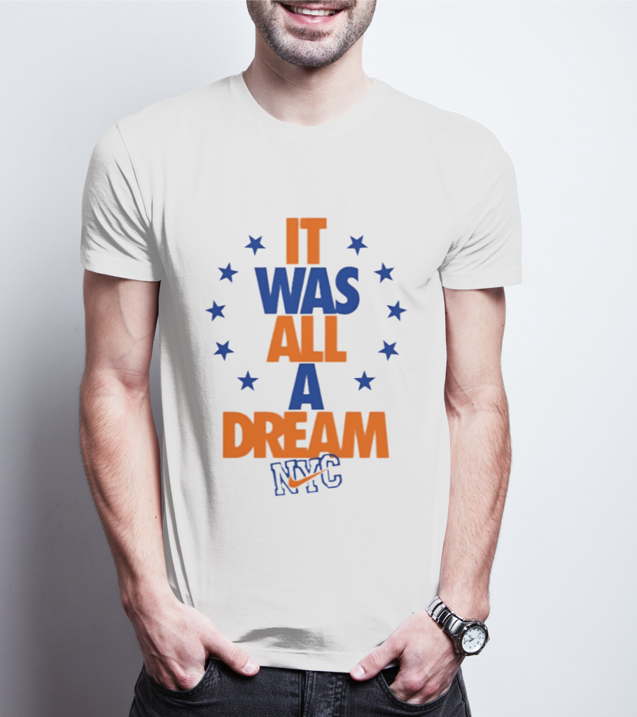 New York Knicks It Was All A Dream NYC Notorious BIG T-Shirt