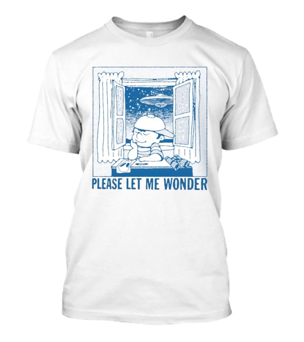 EarthBound Mother 2 Ness Please Let Me Wonder UFO Window Scene T-Shirt